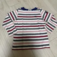 DOUBLE.B ストライプ 長袖カットソー