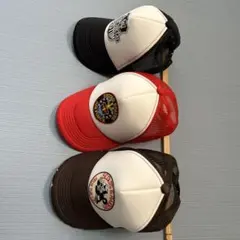 メッシュキャップ3点セット アメリカ空軍 フリックス・ザ・キャット