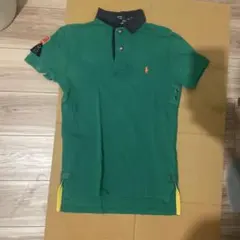 Polo by Ralph Lauren カスタムフィット ポロシャツ　緑y2k