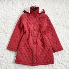 極美品✨スタジオピッコーネ　ダウンコート42　ロゴワッペン千鳥格子ベージュ ダウンジャケット|スタジオピッコーネ - ゴルフウェアや婦人服通販