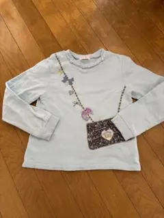 mezzo piano 水色 トレーナー 130