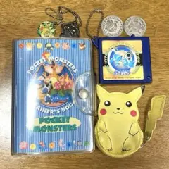 ポケモン　シール帳　コインケース　メダル　キーホルダー　当時　初期　レトロ　レア