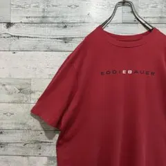【エディーバウアー】ワンポイントロゴ ゆるだぼ レトロ USA輸入 Tシャツのサムネイル