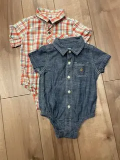 Baby GAP ロンパース・カバーオール 2点セット