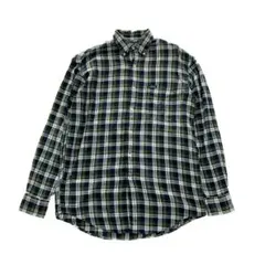 90s CHAPS ラルフローレン ネルシャツ チェックシャツ S 古着