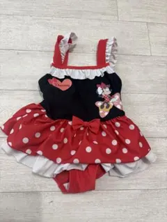水着　ディズニー　ミニーマウス　100cm