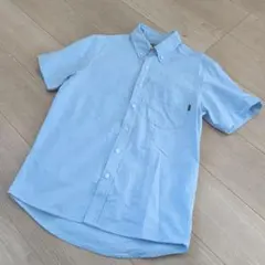 XLARGE ボタンダウンシャツ M ライトブルー