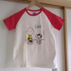 新品未使用 ストンプスタンプ Lee コラボ SNOOPY Tシャツ 140㎝