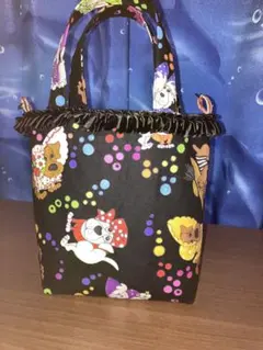 ロラライハリスハンドメイドミニトートバッグ⑴のサムネイル