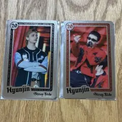 straykids ランダムライブフォトカード ヒョンジン 2種セット