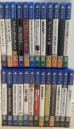 PS4 ゲームソフトまとめ売り 69本 - メルカリ