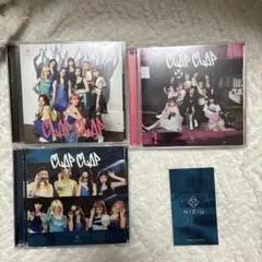 NiziU ￤CLAP CLAP 3形態＆トレカセット