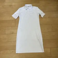 adidas HEAT.RDY ホワイト ポロワンピース
