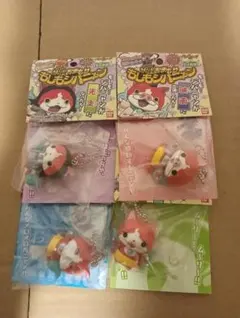 【新品未開封】妖怪ウォッチ 妖怪おまもり もしもジバニャン 全4種セット 変顔