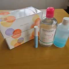 ビオデルマ　リップ&アイメイクリムーバー　マスカラリムーバー　デイリーコットン