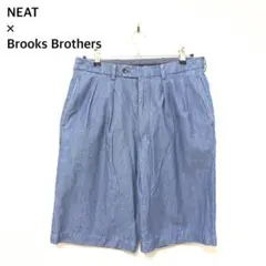 ブルックスブラザーズ × ニート デニムショーツ neat 32 パンツのサムネイル