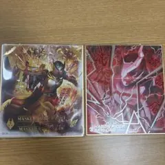 仮面ライダー色紙