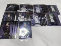 ツイステ 色紙 メタカ ウエハース 制服 式典服 実験着 フロイド ジェイド