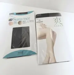 GUNZE サブリナ ATSUGI 爽 M-L ストッキング 2足セット