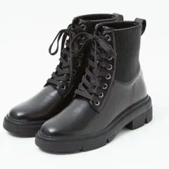 Au BANNISTER オゥバニスター ショート ブーツ 編み上げ