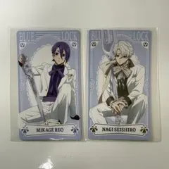 ブルーロック ナムコ イラストシート 凪誠士郎 御影玲王