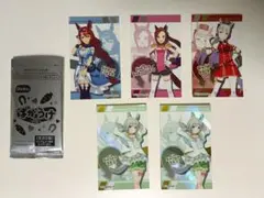 ウマ娘 ぱかうけ vol.2 シール 5枚セット