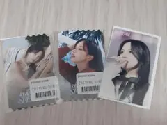 TWICE　ミナ　オンラインくじ　ステッカー　クリアトレカ