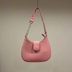 GRL ピンク　ショルダーバッグ