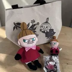 ムーミンキャラクター バッグ　ぬいぐるみセット