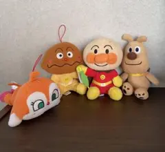 アンパンマン ぬいぐるみ　4体セット