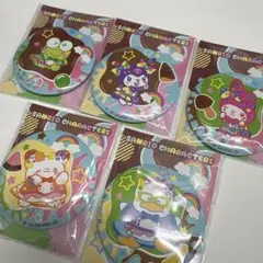 サンリオキャラクターズ オリジナル缶ミラー5個セット