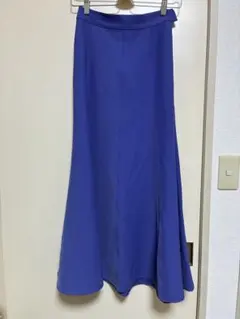 【値下げ‼︎】PAGEBOY ブルー　ロングスカート