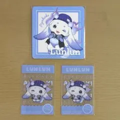 にじさんじ あやかき　ルンルン　オリジナルコースター＆クリアカード （２枚）