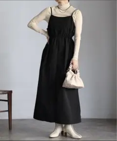 ミリタリー ロングワンピース