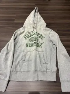 【再値下げ】Abercrombie & Fitch パーカー グレー XXL