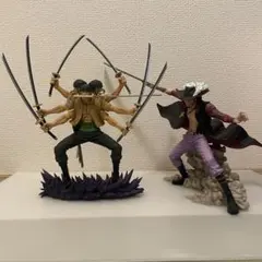 ワンピース 一番くじ Ａ賞ゾロ＆Ｃ賞ミホーク