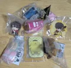 【Iセット】キャラクター雑貨のガチャ詰合せ　サンリオ　アニメキャラ