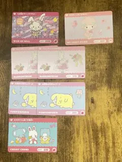 カードダス サンリオキャラクターズ3 ウィッシュミーメル ポムポムプリン セット