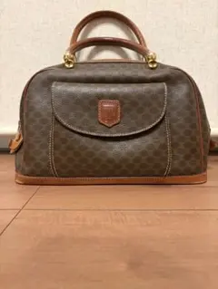 CELINE セリーヌ マカダム柄 ハンドバッグ ミニボストン ヴィンテージのサムネイル
