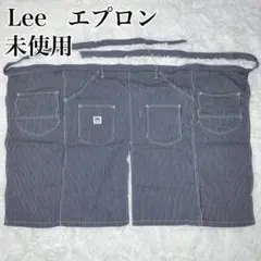 【未使用】Lee リー デニムエプロン　カフェエプロン　ヒッコリーのサムネイル