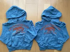 MARKEY’S スエットパーカー　90〜100 ２着セット　双子