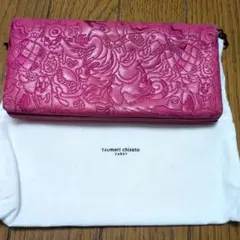 ツモリチサト ピンク長財布 箱なしのサムネイル