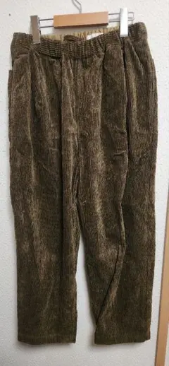 【未使用】定価4.1万円St ANDREWS STAキューブロゴジャガードパンツ 未使用】定価4.1万StANDREWS STAキューブロゴジャガードパンツLL