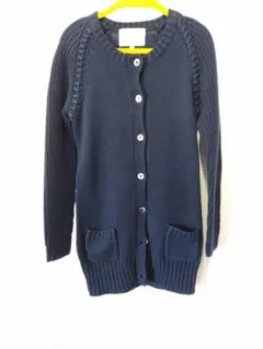 cri de Joie 紺色ロングカーディガン