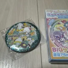 サンリオ キラキラBIG缶バッジ ポチャッコ スイーツ