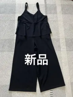 OPAQUE.CLIP サロペット ブラック Lサイズ