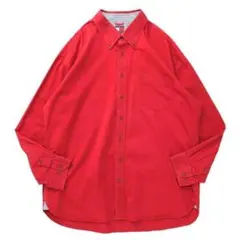 植*毒様 00s TOMMY HILFIGER ボタンダウンシャツ 長袖シャツ