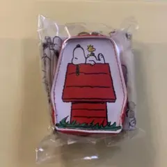 DHC　スヌーピーエコバッグ　ナチュラル　ポーチ付き