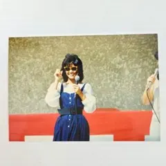 昭和アイドル　E判写真1枚　中山 美穂　当時物　【生写真】のサムネイル