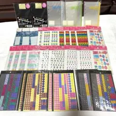 ミドリ　サンエックス　平成レトロ　手帳シール　スケジュールシール　まとめ売り